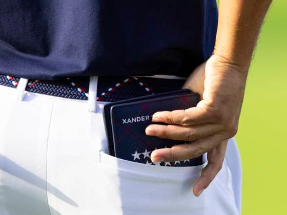 September 27, 2025, Farmingdale, Ny, United States: FARMINGDALE, NY - SEPTEMBER 27: Yardage book of Xander Schaufflele of Team USA during the Ryder Cup - Morning Foursomes Matches at Bethpage Black Golf Course on September 27, 2025 in Farmingdale, NY. Ryder Cup - Morning Foursomes Matches  - ZUMAt139 20250927_aaa_t139_004 Copyright: xAlxChang IsixPhotosx