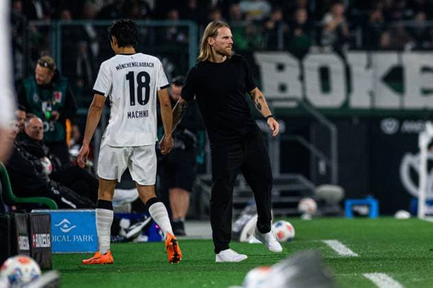 MOENCHENGLADBACH, GERMANY - 27 SEPTEMBER, 2025: Eugen Polanski - The football match of Bundesliga Borussia Moenchengladbach vs Eintracht Frankfurt at Borussia Park.  Copyright: xVITALIIxKLIUIEVx