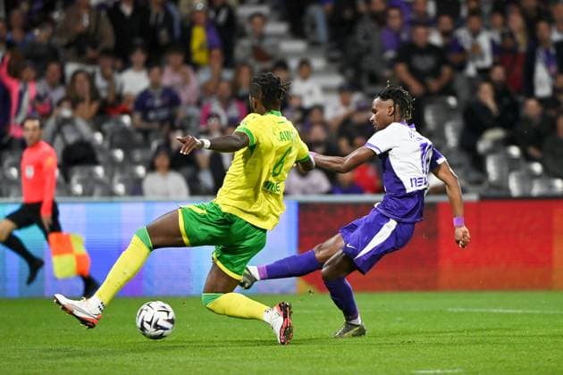 Toulouse FC v FC Nantes - Ligue 1 McDonald s 2025 2026 10 Yann GBOHO (tfc) during the Ligue 1 McDonald s match between Toulouse and Nantes at Stadium de Toulouse on September 27, 2025 in Toulouse, France. Toulouse France  Copyright: xFEPx 776348141