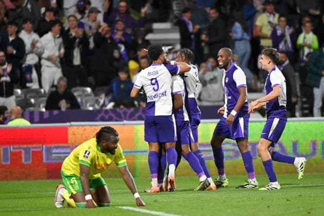 Toulouse FC v FC Nantes - Ligue 1 McDonald s 2025 2026 77 Mario SAUER (tfc) during the Ligue 1 McDonald s match between Toulouse and Nantes at Stadium de Toulouse on September 27, 2025 in Toulouse, France. Toulouse France  Copyright: xFEPx 776348141