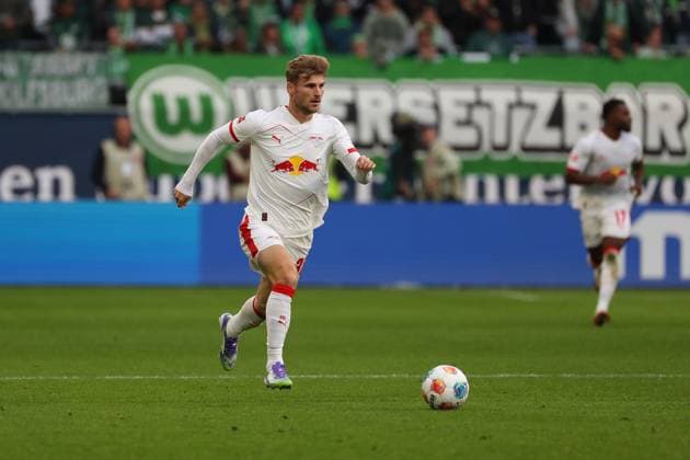 VfL vs Leipzig, 1 BL Wolfsburg, 27 09 2025, FOOTBALL VfL Wolfsburg vs RB Leipzig, 1 BL, Season 2025 26 Timo Werner RB Leipzig Wolfsburg