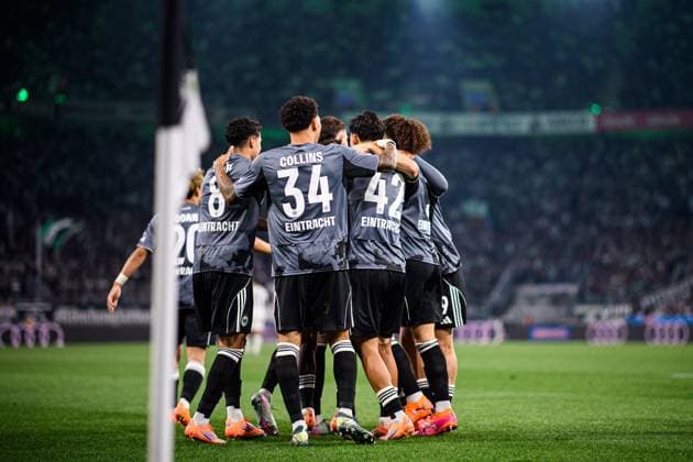 MOENCHENGLADBACH, GERMANY - 27 SEPTEMBER, 2025: - The football match of Bundesliga Borussia Moenchengladbach vs Eintracht Frankfurt at Borussia Park.  Copyright: xVITALIIxKLIUIEVx