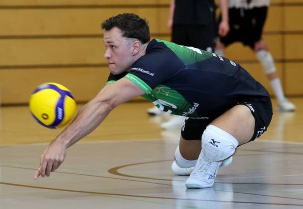 BAU 27 09 2025 Ludwigsburg Volleyball Barock Volley MTV Ludwigsburg vs TSV Haching, Jeffrey Klok LB