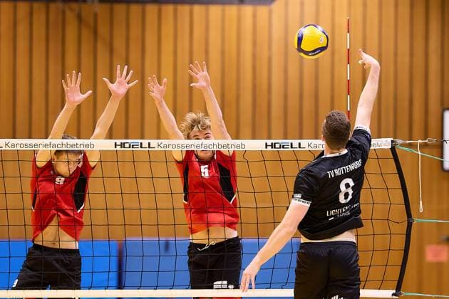 Volleyball, 2nd BL, TuS Kriftel - TV Rottenburg