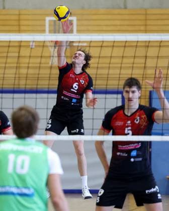 BAU 27.09.2025 Ludwigsburg Volleyball Barock Volley MTV Ludwigsburg vs. TSV Haching, Ben-Simon Bonin (LB)