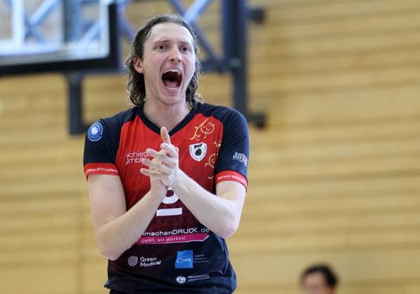 BAU 27 09 2025 Ludwigsburg Volleyball Barock Volley MTV Ludwigsburg vs TSV Haching, Ben Simon Bonin LB