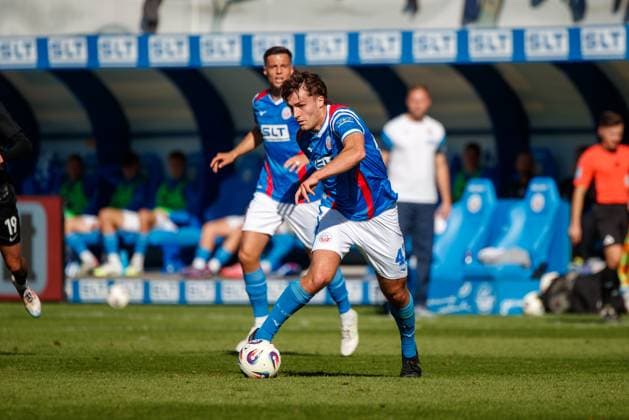 Benno Dietze Rostock GER, FC Hansa Rostock vs TSV Havelse, Football, Men, 3 Liga, 08 Matchday, Season 2025 2026, 27 09 2025 Rostock Ostseestadion Mecklenburg Vorpommern Germany