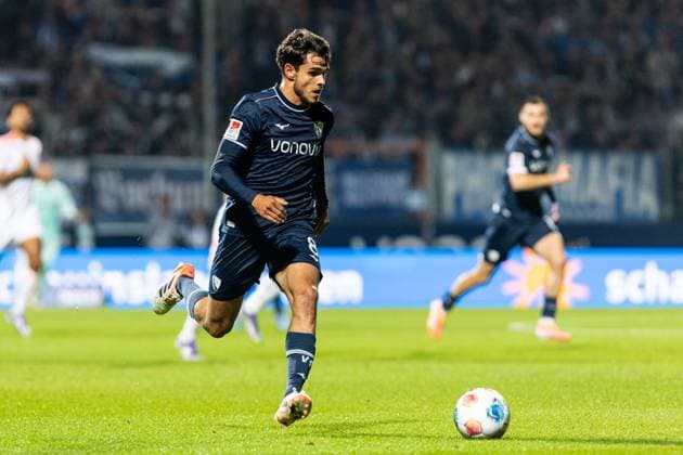 2 Fußball Bundesliga VfL Bochum Fortuna Düsseldorf Vonovia Ruhrstadion, Bochum 27 09 2025 Kjell Wätjen VfL Bochum, 8 2 Fußball Bundesliga VfL Bochum Fortuna Düsseldorf Vonovia Ruhrstadion, Bochum 27 09 2025 DFL regulations prohibit any use of photographs as image sequences and or quasi video Copyright: xBEAUTIFULxSPORTS Buriakovx