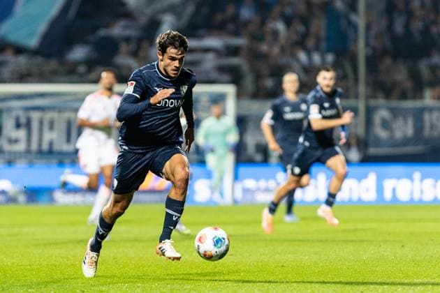 2 Fußball Bundesliga VfL Bochum Fortuna Düsseldorf Vonovia Ruhrstadion, Bochum 27 09 2025 Kjell Wätjen VfL Bochum, 8 2 Fußball Bundesliga VfL Bochum Fortuna Düsseldorf Vonovia Ruhrstadion, Bochum 27 09 2025 DFL regulations prohibit any use of photographs as image sequences and or quasi video Copyright: xBEAUTIFULxSPORTS Buriakovx