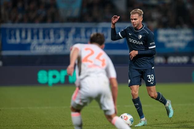 27 09 2025, 2 Bundesliga, Matchday 7, VfL Bochum 1848 Fortuna Düsseldorf, Leandro Morgalla VfL Bochum 1848 , Bochum Vonovia Ruhrstadion NRW Germany xRHR PHOTO DEx Copyright: DennisxEwert RHR-FOTOx RHR-FOTO DE