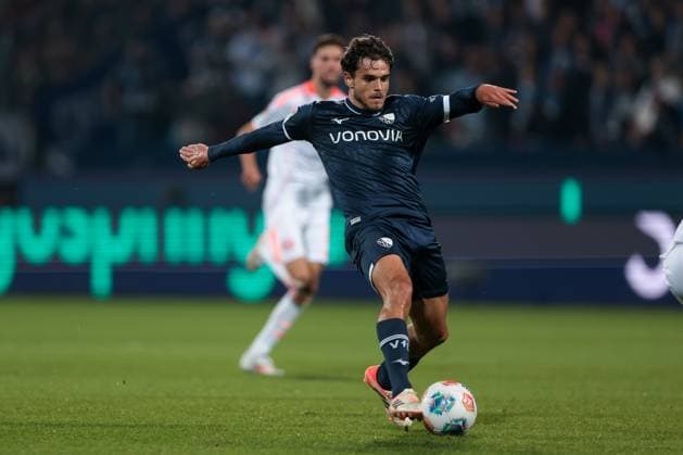 27 09 2025, 2 Bundesliga, Matchday 7, VfL Bochum 1848 Fortuna Düsseldorf, Kjell Wätjen VfL Bochum 1848 , Bochum Vonovia Ruhrstadion NRW Germany xRHR PHOTO DEx Copyright: DennisxEwert RHR-FOTOx RHR-FOTO DE