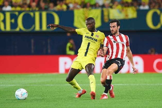 Nicolas Pepe (Villarreal CF) and Inigo Lekue (Athletic Club) during the LaLiga EA Sports match between Villarreal CF and Athletic Club at Estadio de la Ceramica on September 27, 2025 in Villarreal, Spain. (Photo by Maria Jose Segovia DeFodi Images) Nicolas Pepe Villarreal CF and Inigo Lekue Athletic Club during the LaLiga EA Sports match between Villarreal CF and Athletic Club at Estadio de la Ceramica on September 27, 2025 in Villarreal, Spain Photo by Maria Jose Segovia DeFodi Images