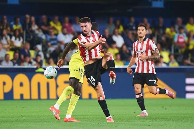 Aymeric Laporte (Athletic Club) during the LaLiga EA Sports match between Villarreal CF and Athletic Club at Estadio de la Ceramica on September 27, 2025 in Villarreal, Spain. (Photo by Maria Jose Segovia DeFodi Images) Aymeric Laporte Athletic Club during the LaLiga EA Sports match between Villarreal CF and Athletic Club at Estadio de la Ceramica on September 27, 2025 in Villarreal, Spain Photo by Maria Jose Segovia DeFodi Images