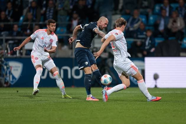 27 09 2025, 2 Bundesliga, Matchday 7, VfL Bochum 1848 Fortuna Düsseldorf, Philipp Hofmann VfL Bochum 1848 , Bochum Vonovia Ruhrstadion NRW Germany xRHR PHOTO DEx Copyright: DennisxEwert RHR-FOTOx RHR-FOTO DE