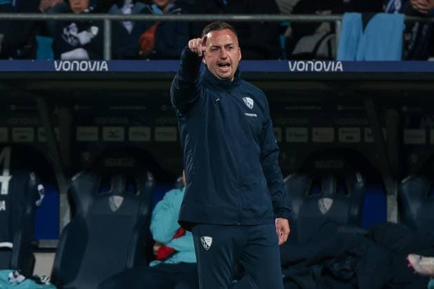 27 09 2025, 2 Bundesliga, Matchday 7, VfL Bochum 1848 Fortuna Düsseldorf, Coach David Siebers VfL Bochum 1848 , Bochum Vonovia Ruhrstadion NRW Germany xRHR PHOTO DEx Copyright: DennisxEwert RHR-FOTOx RHR-FOTO DE