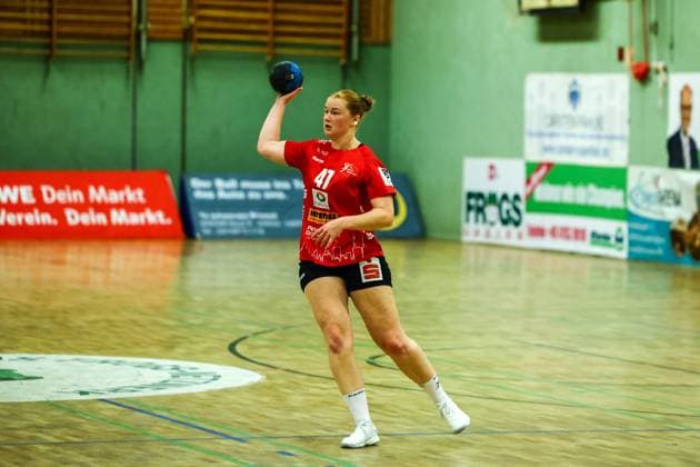 Handball I Women I Season 2025 2026 I 3 Liga Nord I 3 Matchday I SV Henstedt Ulzburg TV Hannover Badenstedt I 27 09 2025 Jule Marie Jördens 47, TV Hannover Badenstedt Copyright: xLobeca RalfxHomburgx