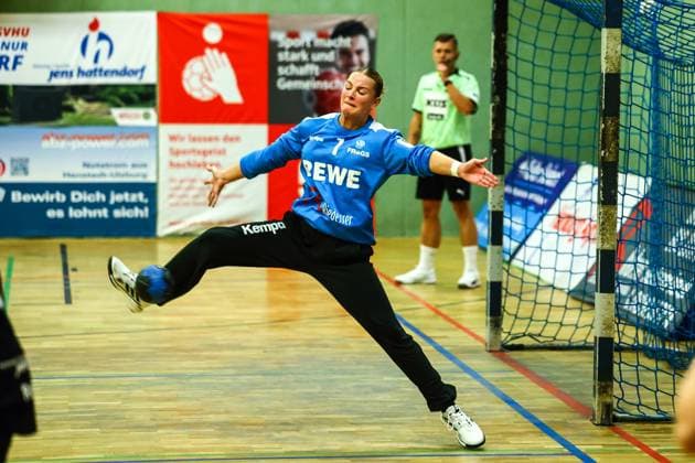 Handball I Women I Season 2025 2026 I 3 Liga Nord I 3 Matchday I SV Henstedt Ulzburg TV Hannover Badenstedt I 27 09 2025 Sophia Krohn 1, SV Henstedt Ulzburg Copyright: xLobeca RalfxHomburgx