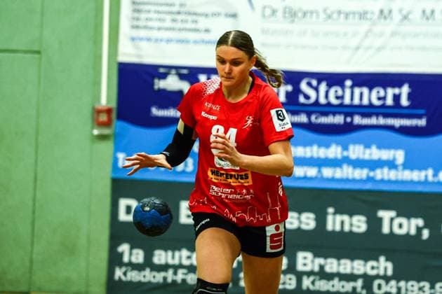 Handball I Women I Season 2025 2026 I 3 Liga Nord I 3 Matchday I SV Henstedt Ulzburg TV Hannover Badenstedt I 27 09 2025 Emma Niemann 84, TV Hannover Badenstedt Copyright: xLobeca RalfxHomburgx