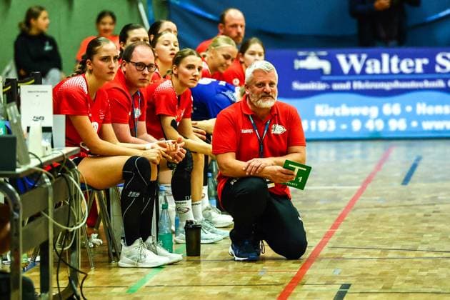 Handball I Women I Season 2025 2026 I 3 Liga Nord I 3 Matchday I SV Henstedt Ulzburg TV Hannover Badenstedt I 27 09 2025 Roland Schwörer TV Hannover Badenstedt Copyright: xLobeca RalfxHomburgx