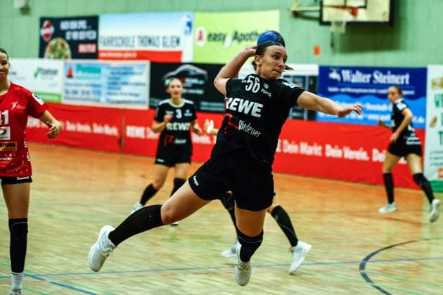 Handball I Women I Season 2025 2026 I 3 Liga Nord I 3 Matchday I SV Henstedt Ulzburg TV Hannover Badenstedt I 27 09 2025 Jana Schmütz 56, SV Henstedt Ulzburg Copyright: xLobeca RalfxHomburgx