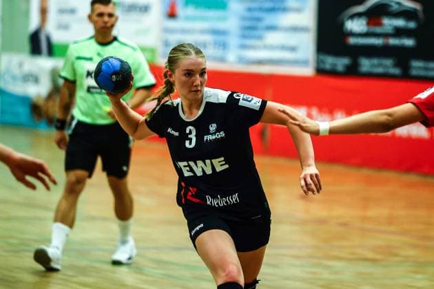 Handball I Women I Season 2025 2026 I 3 Liga Nord I 3 Matchday I SV Henstedt Ulzburg TV Hannover Badenstedt I 27 09 2025 Emma Hüge 3, SV Henstedt Ulzburg Copyright: xLobeca RalfxHomburgx