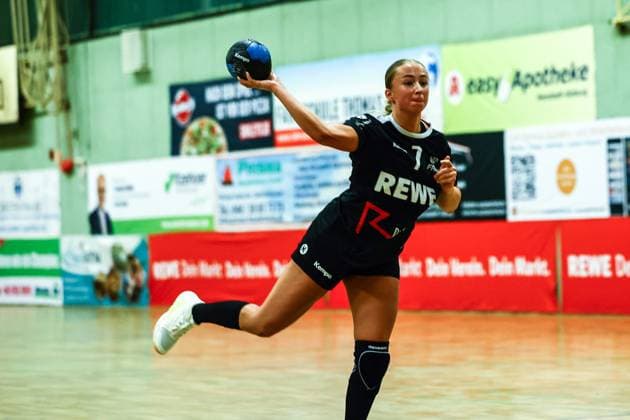Handball I Women I Season 2025 2026 I 3 Liga Nord I 3 Matchday I SV Henstedt Ulzburg TV Hannover Badenstedt I 27 09 2025 Tara Richter 7, SV Henstedt Ulzburg Copyright: xLobeca RalfxHomburgx