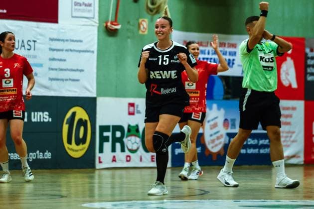 Handball I Women I Season 2025 2026 I 3 Liga Nord I 3 Matchday I SV Henstedt Ulzburg TV Hannover Badenstedt I 27 09 2025 Annika Günther 15, SV Henstedt Ulzburg Copyright: xLobeca RalfxHomburgx