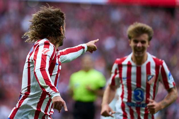 Antoine Griezmann of Atletico de Madrid goal during the La Liga EA match between Atletico de Madrid and Real Madrid CF, on September 27, 2025. - 27 09 2025 - Spain Madrid Madrid -  LGMx xLexPictorium LePictorium_0315475