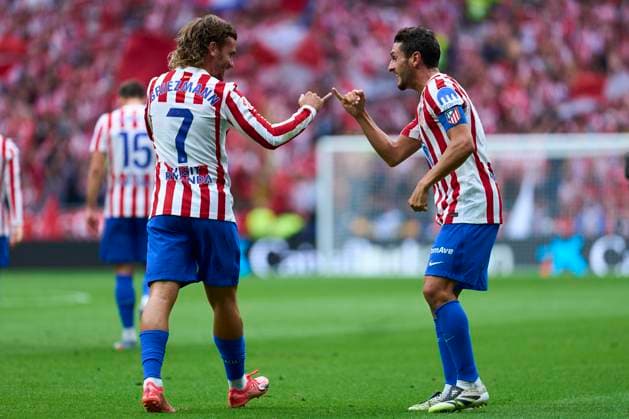 Antoine Griezmann of Atletico de Madrid goal during the La Liga EA match between Atletico de Madrid and Real Madrid CF, on September 27, 2025. - 27 09 2025 - Spain Madrid Madrid -  LGMx xLexPictorium LePictorium_0315485