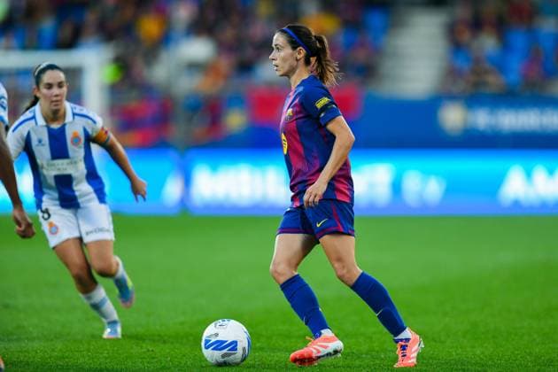 FC Barcelona, Barca v RCD ESPANYOL. JOHAN CRUYFF STADIUM,BARCELONA. September 27,2025 FC BARCELONA vs RCD ESPANYOL. September 25,2025 Aitana Bonmati (14) of FC Barcelona during the match between FC Barcelona and Real Sociedad corresponding to the fifth day of the La Liga F Moeve at the Johan Cruyff Stadium in Barcelona, Spain, on September 27, 2025. Barcelona ESP Copyright: xS.xRosx