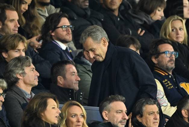 French Ligue 1: PSG vs Auxerre PARIS, FRANCE - SEPTEMBER 27: Former French President Nicolas Sarkozy leaves after the French Ligue 1 (L1) football match between Paris Saint-Germain (PSG) and Auxerre at Parc des Princes stadium in Paris, France on September 27, 2025. Mustafa Yalcin Anadolu Paris France. Editorial use only. Please get in touch for any other usage.  Copyright: x2025xAnadoluxMustafaxYalcinx