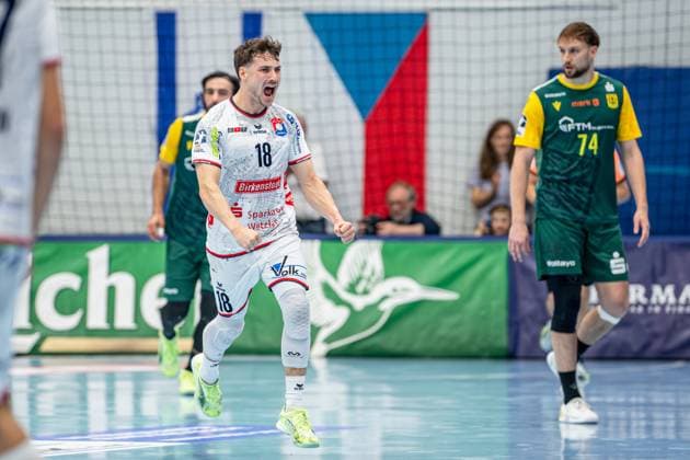 2 Handball Bundesliga TV Hüttenberg VfL Eintracht Hagen, 27 09 25 Tim Rüdiger TV Hüttenberg, 18 2 Handball Bundesliga TV Hüttenberg VfL Eintracht Hagen Hüttenberg, 27 09 25 Copyright: xBEAUTIFULxSPORTS Roeczeyx
