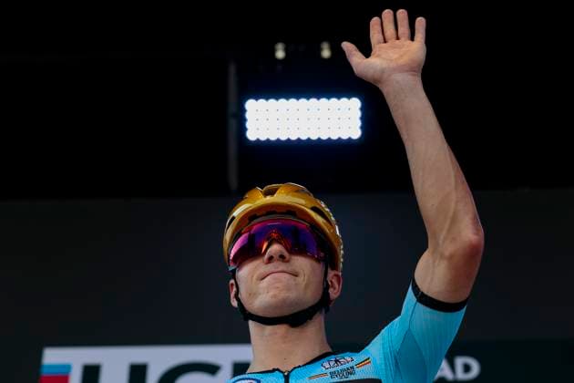 2025 UCI Road World Championships Kigali Rwanda 2025 UCI Road World Championships Kigali Rwanda - Men Elite Road Race - Kigali - Kigali 267,5 km - 28 09 2025 - Remco Evenepoel (Belgium) - photo Luca Bettini SprintCyclingAgency 2025 Kigali Rwanda  Copyright: xLucaxBettinix xSprintcyclingagencyx