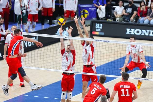 2025.09.28 Pasay City Manila siatkowka mezczyn Mistrzostwa Swiata FIVB 2025 Czechy - Polska Jan Galabov Marcin Komenda, Jakub Kochanowski, Kewin Sasak N z FIVB Men s World Championship, WM, Weltmeisterschaft 2025 Czechia - Poland third place match bronze medalist mecz o trzecie miejsce medale brazowwe Wilredo Leon Bartosz Kurek radosc zwyciestwo winner win kibice Nicola Grbic doping Kamil Semeniuk Marcin Komenda Jakub Kochanowski Norbert Huber Bartosz Kurek Wilfredo Leon Jakub Popiwczak Foto Szymon Gorski 2025.09.28 Pasay City Manila volleyball men FIVB Men s World Championship 2025 Czechy - Polska FIVB Men s World Championship 2025 Czechia - Poland third place match bronze medalist mecz o trzecie miejsce medale brazowwe Wilredo Leon Bartosz Kurek radosc zwyciestwo winner win kibice Nicola Grbic doping Kamil Semeniuk Marcin Komenda Jakub Kochanowski Norbert Huber Bartosz Kurek Wilfredo Leon Jakub Popiwczak Credit: Szymon Gorski NEWSPIX.PL --- newspix.pl 