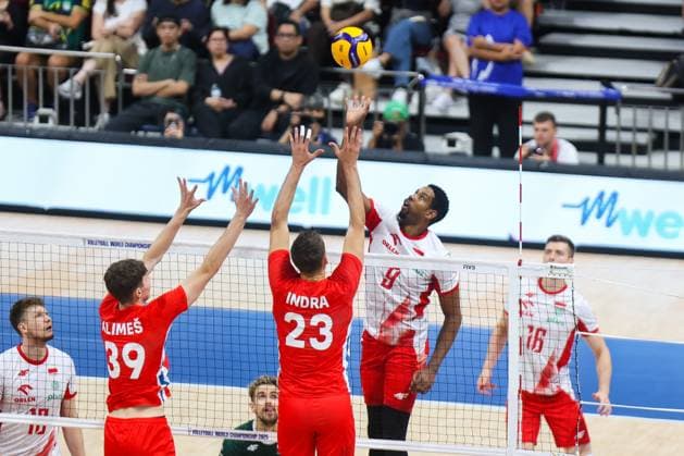 2025.09.28 Pasay City Manila siatkowka mezczyn Mistrzostwa Swiata FIVB 2025 Czechy - Polska Antonin Klimes, Patrik Indra Wilfredo Leon N z FIVB Men s World Championship, WM, Weltmeisterschaft 2025 Czechia - Poland third place match bronze medalist mecz o trzecie miejsce medale brazowwe Wilredo Leon Bartosz Kurek radosc zwyciestwo winner win kibice Nicola Grbic doping Kamil Semeniuk Marcin Komenda Jakub Kochanowski Norbert Huber Bartosz Kurek Wilfredo Leon Jakub Popiwczak Foto Szymon Gorski PressFocus 2025.09.28 Pasay City Manila volleyball men FIVB Men s World Championship 2025 Czechy - Polska FIVB Men s World Championship 2025 Czechia - Poland third place match bronze medalist mecz o trzecie miejsce medale brazowwe Wilredo Leon Bartosz Kurek radosc zwyciestwo winner win kibice Nicola Grbic doping Kamil Semeniuk Marcin Komenda Jakub Kochanowski Norbert Huber Bartosz Kurek Wilfredo Leon Jakub Popiwczak Credit: Szymon Gorski PressFocus NEWSPIX.PL --- newspix.pl 