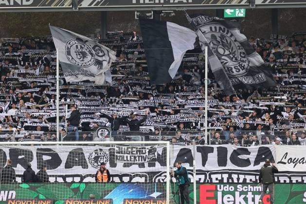 27 09 2025, Football, Men, 2 Bundesliga, Season 2025 2026, SV 07 Elversberg Holstein Kiel, The fans SV 07 Elversberg Elversberg Ursapharm Arena an der Kaiserlinde Saarland Germany DEU Copyright: xSebastianxBachx
