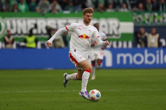 VfL vs Leipzig, 1 BL Wolfsburg, 27 09 2025, FOOTBALL VfL Wolfsburg vs RB Leipzig, 1 BL, Season 2025 26 Timo Werner RB Leipzig Wolfsburg