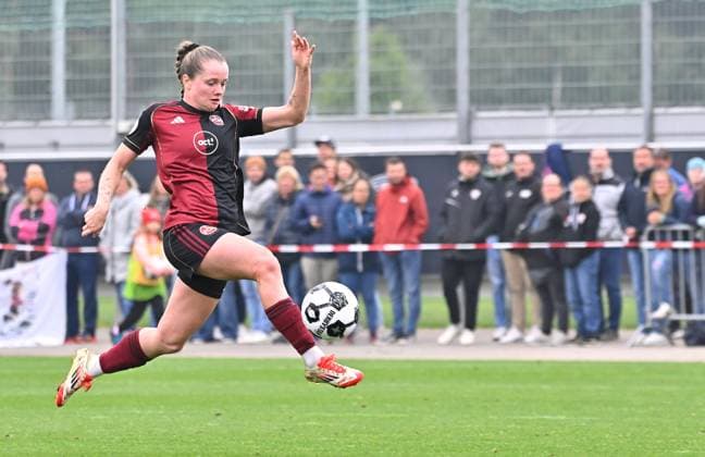 28 09 2025 Soccer season 2025 2026 1 DFB Cup 1 round FC Ingolstadt 04 FCI 1 FC Nuremberg FCN Club Clubfrauen Sportfoto Zink MeZi xmexzix Jacqueline Baumgärtel 20, 1 FC Nuremberg FCN