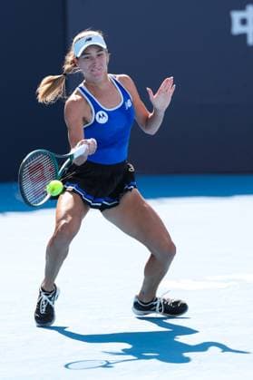 BEIJING, CHINA - SEPTEMBER 28: McCartney Kessler of the United States competes in the Women s Singles Round of 32 match against Barbora Krejcikova of Czechia on day 7 of the 2025 China Open at National Tennis Center on September 28, 2025 in Beijing, China.  Copyright: xVCGx 111593695769