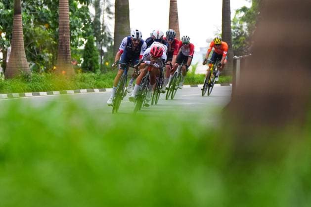 2025 UCI Road World Championships Picture by Zac Williams SWpix.com - 28 09 2025 - Cycling - 2025 UCI Road World Championships - Kigali Convention Centre, Kigali, Rwanda - Men Elite Road Race - Marius Mayrhofer (Germany) Copyright: x xSWpix.comx(t axPhotographyxHubxLtd)xZacxWilliams SWpix.comx SWP-3030-8594