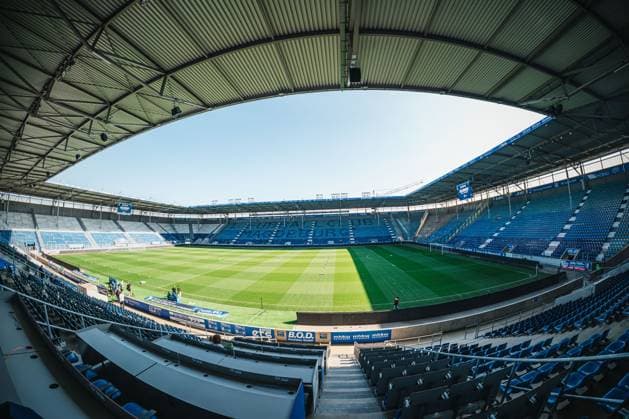 DFB-Pokal Frauen: 1. FC Magdeburg vs. Hamburger SV, 28.09.25 Avnet Arena von oben; DFB-Pokal Frauen 2025 2026, 1. Runde: 1. FC Madgeburg vs. Hamburger SV am 28.09.2025 in der Avnet Arena, Magdeburg DFB DFL REGULATIONS PROHIBIT ANY USE OF PHOTOGRAPHS AS IMAGE SEQUENCES AND OR QUASI-VIDEO. *** DFB Pokal Women 1 FC Magdeburg vs Hamburger SV, 28 09 25 Avnet Arena from above DFB Pokal Women 2025 2026, 1 Round 1 FC Madgeburg vs Hamburger SV on 28 09 2025 in the Avnet Arena, Magdeburg DFB DFL REGULATIONS PROHIBIT ANY USE OF PHOTOGRAPHS AS IMAGE SEQUENCES AND OR QUASI VIDEO Copyright: xBEAUTIFULxSPORTS Tonhäuserx