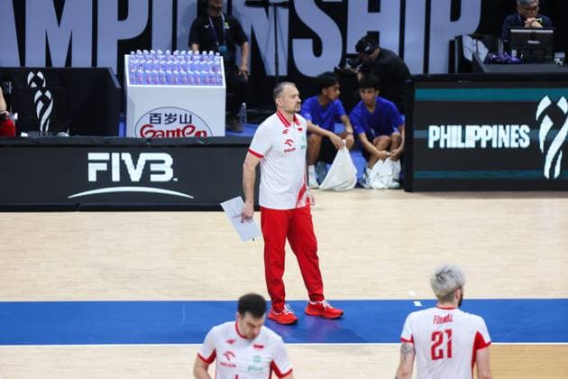 2025.09.28 Pasay City Manila siatkowka mezczyn Mistrzostwa Swiata FIVB 2025 Czechy - Polska Nikola Grbic N z FIVB Men s World Championship, WM, Weltmeisterschaft 2025 Czechia - Poland third place match bronze medalist mecz o trzecie miejsce medale brazowwe Wilredo Leon Bartosz Kurek radosc zwyciestwo winner win kibice Nicola Grbic doping Kamil Semeniuk Marcin Komenda Jakub Kochanowski Norbert Huber Bartosz Kurek Wilfredo Leon Jakub Popiwczak Foto Szymon Gorski 2025.09.28 Pasay City Manila volleyball men FIVB Men s World Championship 2025 Czechy - Polska FIVB Men s World Championship 2025 Czechia - Poland third place match bronze medalist mecz o trzecie miejsce medale brazowwe Wilredo Leon Bartosz Kurek radosc zwyciestwo winner win kibice Nicola Grbic doping Kamil Semeniuk Marcin Komenda Jakub Kochanowski Norbert Huber Bartosz Kurek Wilfredo Leon Jakub Popiwczak Credit: Szymon Gorski NEWSPIX.PL --- newspix.pl 
