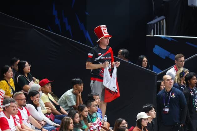 2025.09.28 Pasay City Manila siatkowka mezczyn Mistrzostwa Swiata FIVB 2025 Czechy - Polska N z FIVB Men s World Championship, WM, Weltmeisterschaft 2025 Czechia - Poland third place match bronze medalist mecz o trzecie miejsce medale brazowwe Wilredo Leon Bartosz Kurek radosc zwyciestwo winner win kibice Nicola Grbic doping Kamil Semeniuk Marcin Komenda Jakub Kochanowski Norbert Huber Bartosz Kurek Wilfredo Leon Jakub Popiwczak Foto Szymon Gorski 2025.09.28 Pasay City Manila volleyball men FIVB Men s World Championship 2025 Czechy - Polska FIVB Men s World Championship 2025 Czechia - Poland third place match bronze medalist mecz o trzecie miejsce medale brazowwe Wilredo Leon Bartosz Kurek radosc zwyciestwo winner win kibice Nicola Grbic doping Kamil Semeniuk Marcin Komenda Jakub Kochanowski Norbert Huber Bartosz Kurek Wilfredo Leon Jakub Popiwczak Credit: Szymon Gorski NEWSPIX.PL --- newspix.pl 