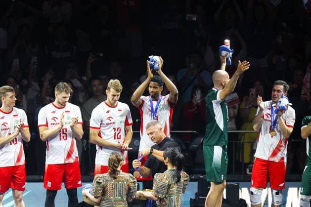 2025.09.28 Pasay City Manila siatkowka mezczyn Mistrzostwa Swiata FIVB 2025 Czechy - Polska N z FIVB Men s World Championship, WM, Weltmeisterschaft 2025 Czechia - Poland third place match bronze medalist mecz o trzecie miejsce medale brazowwe Wilredo Leon Bartosz Kurek radosc zwyciestwo winner win kibice Nicola Grbic doping Kamil Semeniuk Marcin Komenda Jakub Kochanowski Norbert Huber Bartosz Kurek Wilfredo Leon Jakub Popiwczak Foto Szymon Gorski PressFocus 2025.09.28 Pasay City Manila volleyball men FIVB Men s World Championship 2025 Czechy - Polska FIVB Men s World Championship 2025 Czechia - Poland third place match bronze medalist mecz o trzecie miejsce medale brazowwe Wilredo Leon Bartosz Kurek radosc zwyciestwo winner win kibice Nicola Grbic doping Kamil Semeniuk Marcin Komenda Jakub Kochanowski Norbert Huber Bartosz Kurek Wilfredo Leon Jakub Popiwczak Credit: Szymon Gorski PressFocus NEWSPIX.PL --- newspix.pl 