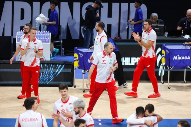 2025.09.28 Pasay City Manila siatkowka mezczyn Mistrzostwa Swiata FIVB 2025 Czechy - Polska N z FIVB Men s World Championship, WM, Weltmeisterschaft 2025 Czechia - Poland third place match bronze medalist mecz o trzecie miejsce medale brazowwe Wilredo Leon Bartosz Kurek radosc zwyciestwo winner win kibice Nicola Grbic doping Kamil Semeniuk Marcin Komenda Jakub Kochanowski Norbert Huber Bartosz Kurek Wilfredo Leon Jakub Popiwczak Foto Szymon Gorski PressFocus 2025.09.28 Pasay City Manila volleyball men FIVB Men s World Championship 2025 Czechy - Polska FIVB Men s World Championship 2025 Czechia - Poland third place match bronze medalist mecz o trzecie miejsce medale brazowwe Wilredo Leon Bartosz Kurek radosc zwyciestwo winner win kibice Nicola Grbic doping Kamil Semeniuk Marcin Komenda Jakub Kochanowski Norbert Huber Bartosz Kurek Wilfredo Leon Jakub Popiwczak Credit: Szymon Gorski PressFocus NEWSPIX.PL --- newspix.pl 