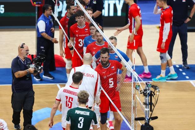 2025.09.28 Pasay City Manila siatkowka mezczyn Mistrzostwa Swiata FIVB 2025 Czechy - Polska N z FIVB Men s World Championship, WM, Weltmeisterschaft 2025 Czechia - Poland third place match bronze medalist mecz o trzecie miejsce medale brazowwe Wilredo Leon Bartosz Kurek radosc zwyciestwo winner win kibice Nicola Grbic doping Kamil Semeniuk Marcin Komenda Jakub Kochanowski Norbert Huber Bartosz Kurek Wilfredo Leon Jakub Popiwczak Foto Szymon Gorski PressFocus 2025.09.28 Pasay City Manila volleyball men FIVB Men s World Championship 2025 Czechy - Polska FIVB Men s World Championship 2025 Czechia - Poland third place match bronze medalist mecz o trzecie miejsce medale brazowwe Wilredo Leon Bartosz Kurek radosc zwyciestwo winner win kibice Nicola Grbic doping Kamil Semeniuk Marcin Komenda Jakub Kochanowski Norbert Huber Bartosz Kurek Wilfredo Leon Jakub Popiwczak Credit: Szymon Gorski PressFocus NEWSPIX.PL --- newspix.pl 