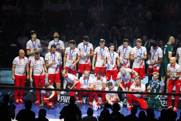 2025.09.28 Pasay City Manila siatkowka mezczyn Mistrzostwa Swiata FIVB 2025 Czechy - Polska N z FIVB Men s World Championship, WM, Weltmeisterschaft 2025 Czechia - Poland third place match bronze medalist mecz o trzecie miejsce medale brazowwe Wilredo Leon Bartosz Kurek radosc zwyciestwo winner win kibice Nicola Grbic doping Kamil Semeniuk Marcin Komenda Jakub Kochanowski Norbert Huber Bartosz Kurek Wilfredo Leon Jakub Popiwczak Foto Szymon Gorski PressFocus 2025.09.28 Pasay City Manila volleyball men FIVB Men s World Championship 2025 Czechy - Polska FIVB Men s World Championship 2025 Czechia - Poland third place match bronze medalist mecz o trzecie miejsce medale brazowwe Wilredo Leon Bartosz Kurek radosc zwyciestwo winner win kibice Nicola Grbic doping Kamil Semeniuk Marcin Komenda Jakub Kochanowski Norbert Huber Bartosz Kurek Wilfredo Leon Jakub Popiwczak Credit: Szymon Gorski PressFocus NEWSPIX.PL --- newspix.pl 