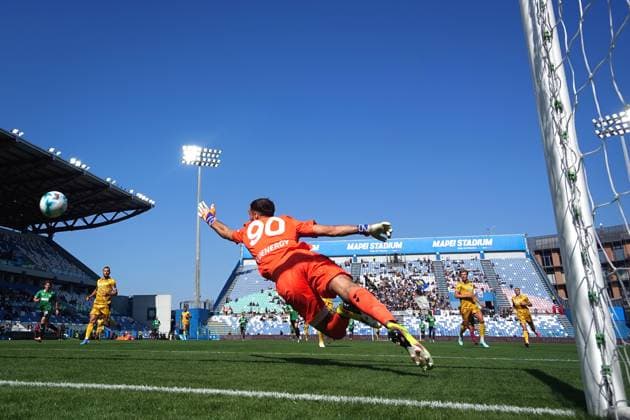 Sassuolo™s Armand Lauriente goal 1-0 during the Serie A soccer match between Sassuolo and Udinese at the Mapei Stadium CittÃ del Tricolore in Reggio Emilia, north Italy - Sunday, September 28, 2025 - - Soccer -  Copyright: xMassimoxPaolone LaPressex