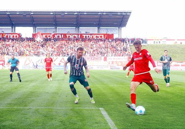 Football, RL Nordost, FSV Zwickau - Hallescher FC