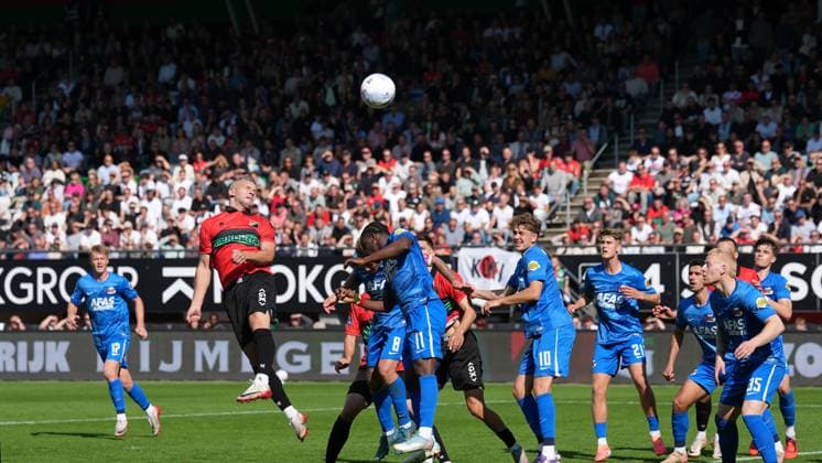 NIJMEGEN - Bryan Linssen of NEC during the Dutch Eredivisie match between NEC Nijmegen and AZ at De Goffert on September 28, 2025, in Nijmegen, Netherlands. ANP RENE BOUWMAN Eredivisie 2025 26 xVIxANPxSportx xxANPxIVx 537731969 originalFilename: 537731969.jpg